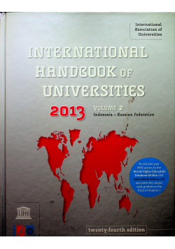 International Handbook of Universities 2013 Volume 2