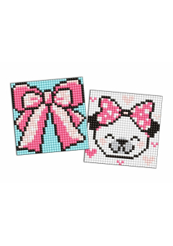 Diamentowa mozaika na naklejce IDEYKA 9x9 cm kids Muszka