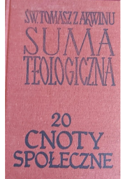 Suma teologiczna 20 cnoty społeczne