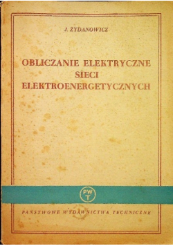 Obliczanie elektryczne sieci elektroenergetycznych