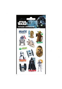 Tatuaże zmywalne Star Wars DERFORM