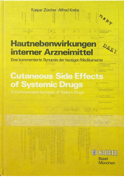 Hautnebenwirkungen interner Arzneimittel