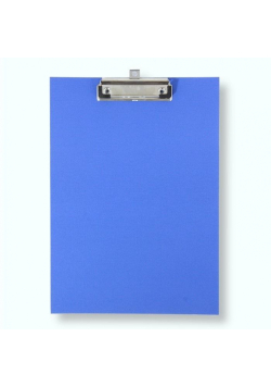 Deska A4 z klipem premium niebieska