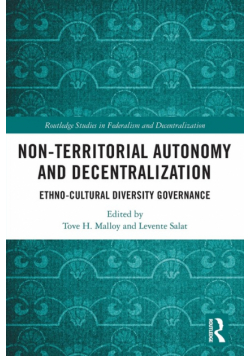 Non-Territorial Autonomy and Decentralization