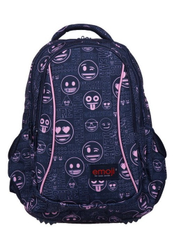 Plecak 3-komorowy Emoji
