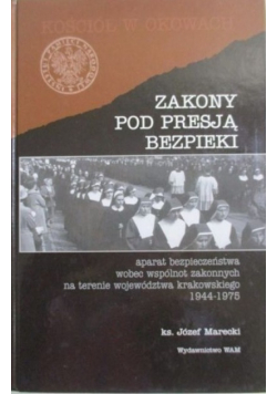 Zakony pod presją bezpieki