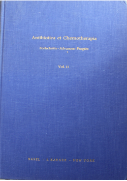 Antibiotica et Chemotherapia Vol 11