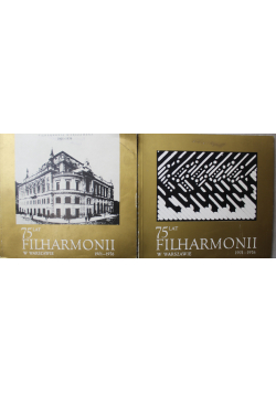 75 lat filharmonii w Warszawie 1901 1976 2 tomy