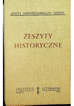 Zeszyty historyczne 96