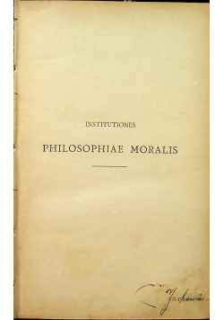 Philosophiae moralis 1887 r