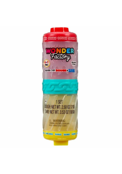 Wonder Factory Never Dry Dough&Sand Red Yellow