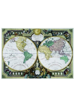 Puzzle 1000 Mapa świata