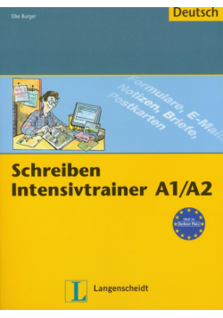 Burger Elke - Schreiben-Intensivtrainer A1/A2