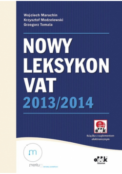 Nowy Leksykon VAT 2013/2014 (z suplementem elektronicznym)