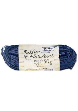 Rafia naturalna granatowy FOLIA PAPER
