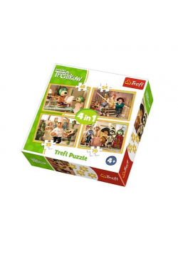 Puzzle 4w1 Przygotowania do balu TREFL