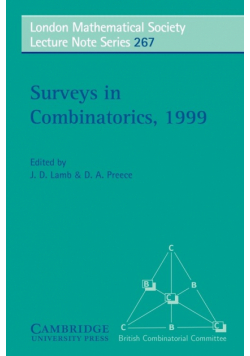 Surveys in Combinatorics, 1999