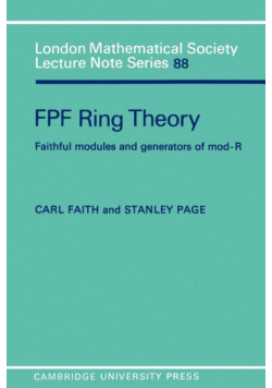 Fpf Ring Theory