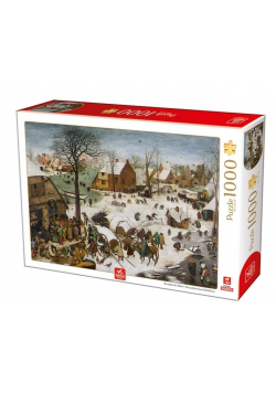 Puzzle 1000 Spis ludności w Betlejem, Brueghel