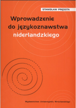 Wprowadzenie do językoznawstwa niderlandzkiego
