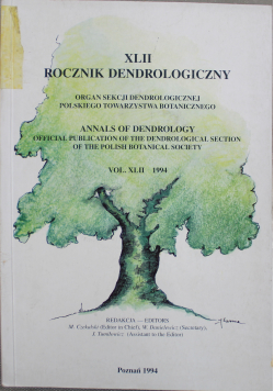 Rocznik dendrologiczny XLII