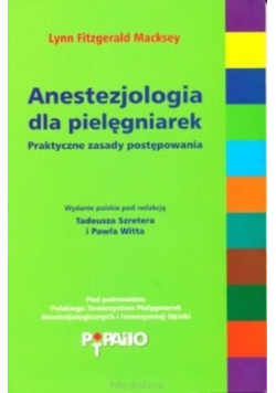 Anestezjologia dla pielęgniarek