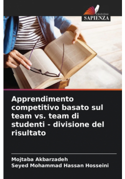 Apprendimento competitivo basato sul team vs. team di studenti - divisione del risultato