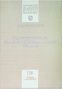 Posłannictwo Eliasza według proroctwa Malachiasza