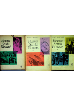 Historia sztuki filmowej 3 tomy