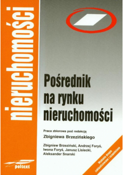 Pośrednik na rynku nieruchomości