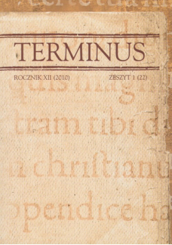 Terminus rocznik XII 2010 zeszyt 1 (22)