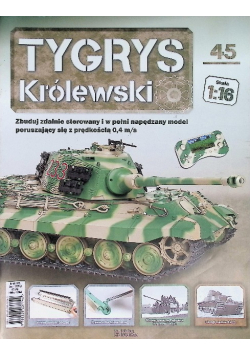 Kolekcja Tygrys Królewski Czołg Nr 45 /  23