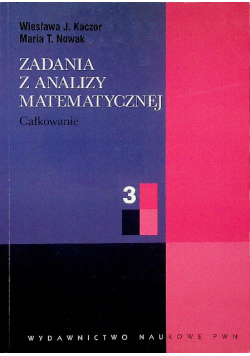 Zadania z analizy matematycznej 3
