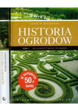 Historia ogrodów tom 1-2 Pakiet