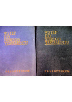 Wstęp do Starego Testamentu / Wstęp do Nowego Testamentu