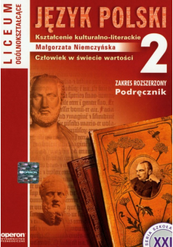 Język polski 2 Podręcznik Kształcenie kulturalno - literackie