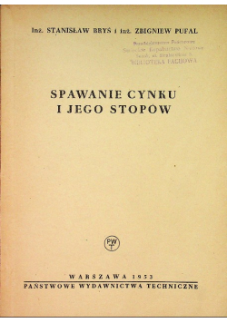 Spawanie cynku i jego stopów