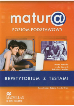 A. - Matura Repetytorium z testami: Język angielski: Poziom podstawowy + CD