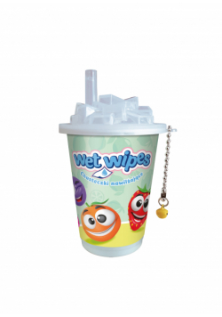 Chusteczki nawilżające w puszce Astra Care Shake Owocki 1szt.mix