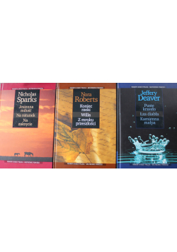 Readers Digest Poleca Mistrzowie powieści 3 książki