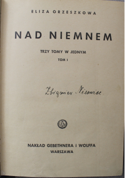 Nad Niemnem 1938 r.