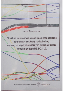 Struktura elektronowa właściwości matematyczne i parametry struktury nadsubtelnej wybranych międzymetalicznych związków żelaza o strukturze typu B2 DO3 I L21