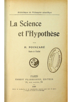 Quest ce que la science 1908 r