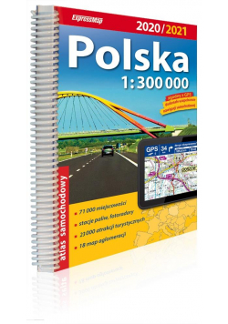 Atlas samochodowy Polska 1:300 000 2020/2021