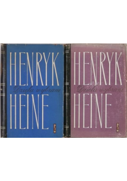 Henryk Heine Dzieła wybrane 2 tomy