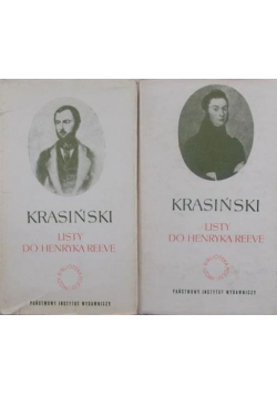 Listy do Henryka Reeve Tom I i II