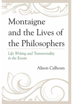 Montaigne and the Lives of the Philosophers