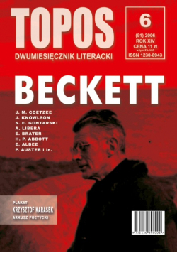Topos Dwumiesięcznik literacki Nr 6 / 06
