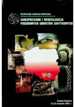 Zabezpieczenie i rewitalizacja podziemnych obiektów zabytkowych