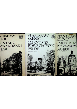 Cmentarz Powiązkowy  Zmarli i ich rodziny 3 tomy